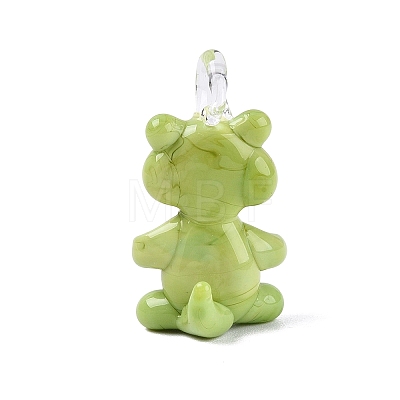 Handmade Lampwork Pendants LAMP-N034-24D-1