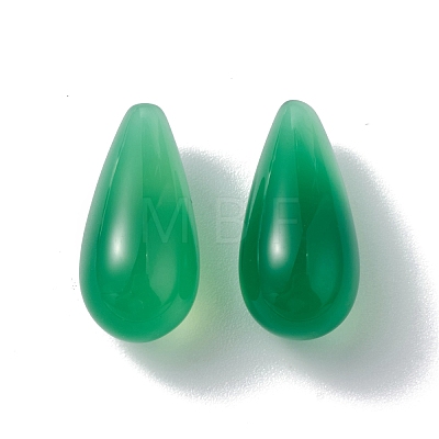 Natural Green Onyx Agate Beads G-F741-02B-02-1