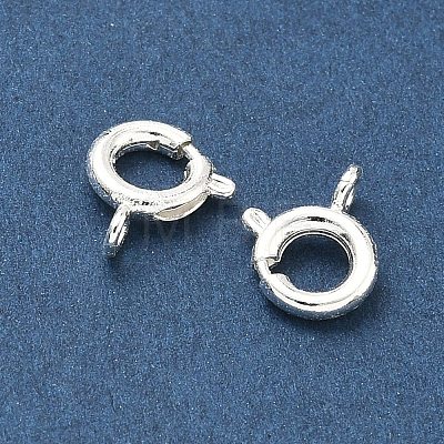 Brass Spring Ring Clasps KK-H532-24B-S-1