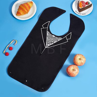 Polyester Adult Bibs for Eating AJEW-WH0020-62C-1