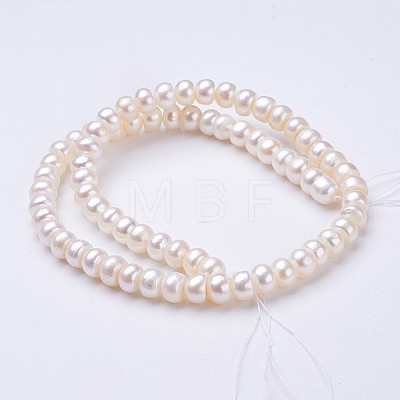 Natural Cultured Freshwater Pearl Beads Strands PEAR-P002-34-01-1