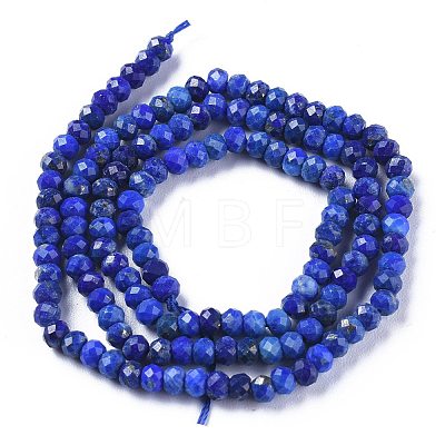Natural Lapis Lazuli Beads Strands G-E560-Q01-1