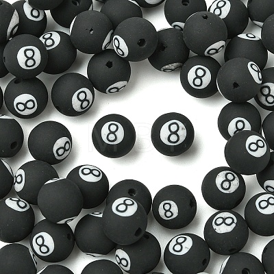 60Pcs Handmade Polymer Clay Beads CLAY-YW0002-41B-1