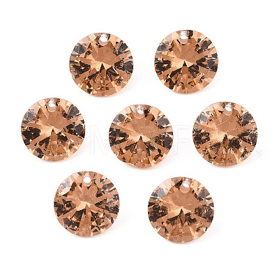 Cubic Zirconia Charms X-ZIRC-N033-B-06-1