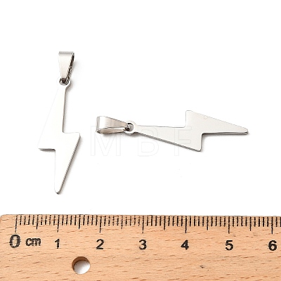 201 Stainless Steel Pendants STAS-D380-06P-1
