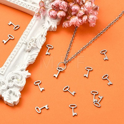 304 Stainless Steel Charms STAS-CJC0008-14P-1