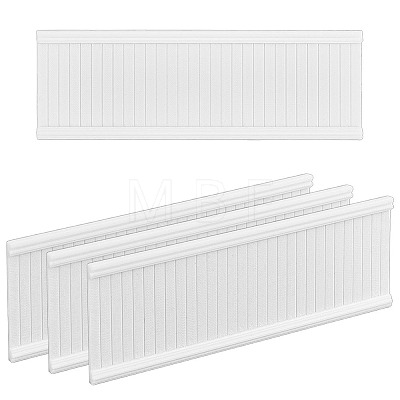 Rectangle Plastic Doll House Rail Mini Model DOLL-WH0007-21E-1