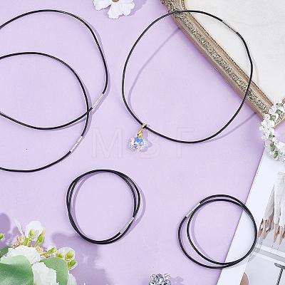 5Pcs 2.5MM Round Cowhide Leather Necklaces Making MAK-CL0001-05-1