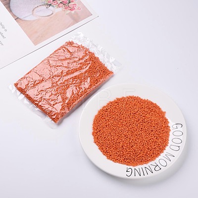 Baking Paint Glass Seed Beads SEED-S003-K4-1