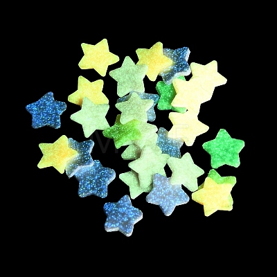 Luminous Handmade Polymer Clay Cabochons PY-CBA5A20-14A-1