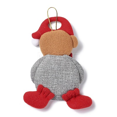 Christmas Polyester with Resin Pendant Decorations LS-FIND-D030-01C-1