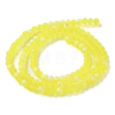 Transparent Glass Beads Strands X1-EGLA-A034-T4mm-MB29-1