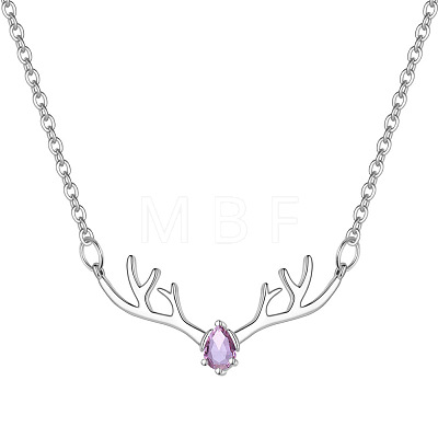 Deer Urn Ashes Pendant Necklace PW-WG78BFC-06-1