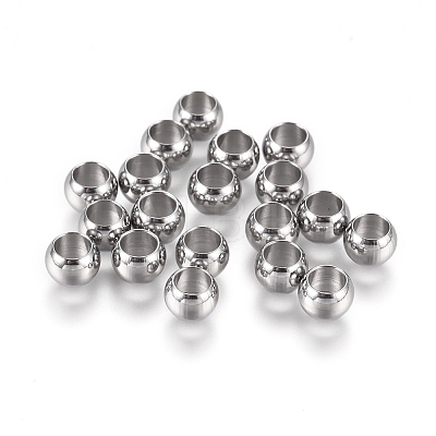 316 Surgical Stainless Steel Beads X-STAS-I144-02P-1