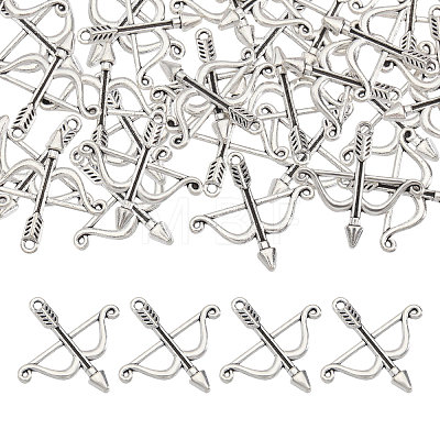 100Pcs Tibetan Style Alloy Pendants FIND-CA0010-59AS-1