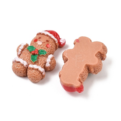 Christmas Opaque Resin Cabochons LS-CRES-Z015-01B-1