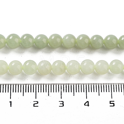 Natural Nephrite Jade Beads Strands G-NH0005-030B-1