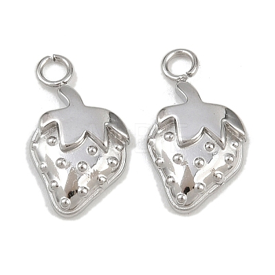 Fruit 304 Stainless Steel Charms STAS-H242-03P-02-1