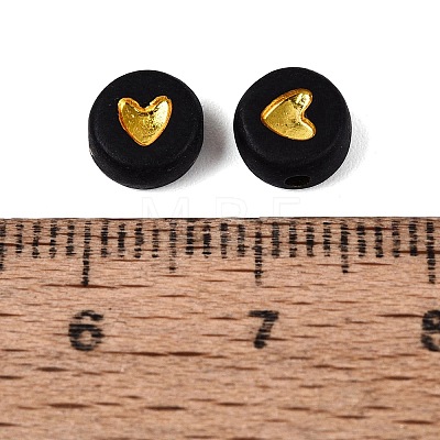 Opaque Acrylic Beads AC-N167-04B-1