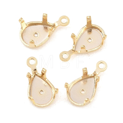 Brass Sew on Prong Settings KK-C163-13B-G-1