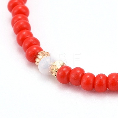Glass Seed Beads Stretch Bracelets BJEW-JB06294-1