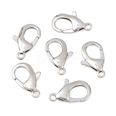Tarnish Resistant 304 Stainless Steel Lobster Claw Clasps LS-STAS-AB25-1