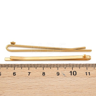 304 Stainless Steel Hair Bobby Pins Findings STAS-F329-02B-G-1