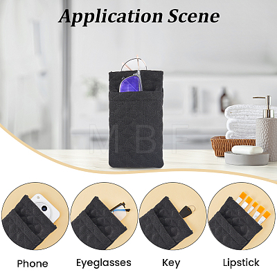 1Pc PU Imitation Leather Eyeglass Cases AJEW-CN0007-66B-1