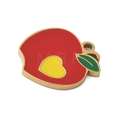 304 Stainless Steel Enamel Charms LS-STAS-K312-07B-G-1