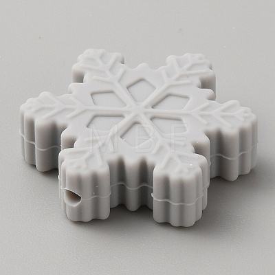 Snowflake Food Grade Eco-Friendly Silicone Beads LS-SIL-SZC0006-03A-1