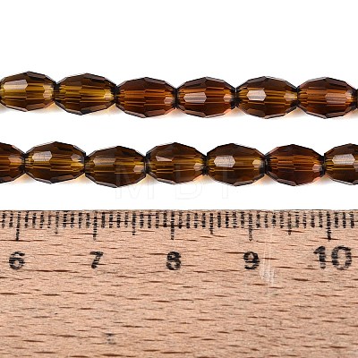 Transparent Glass Beads Strands GLAA-N071-01A-A18-1
