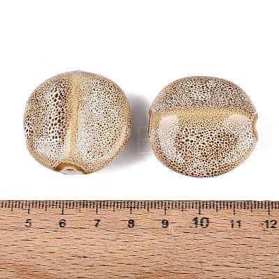 Vintage Handmade Porcelain Beads PORC-N013-22-03-1