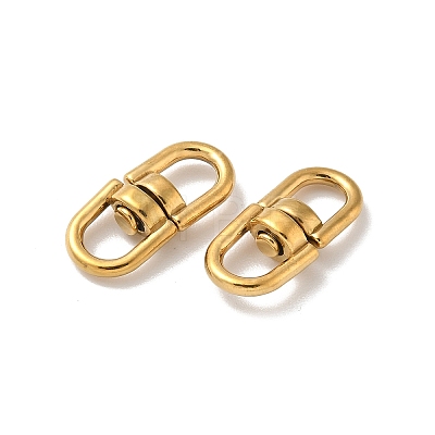 304 Stainless Steel Double Eye Swivel Clasps STAS-L300-011A-G-1