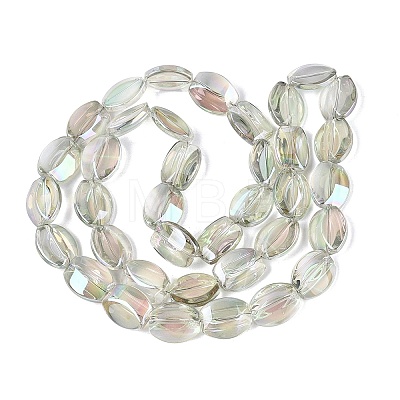 Electroplate Glass Beads Strands EGLA-Q134-02A-B05-1