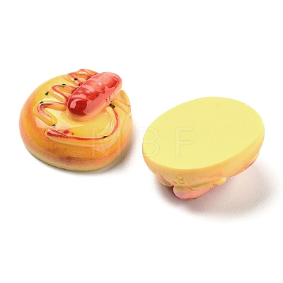 Opaque Resin Imitation Food Decoden Cabochons RESI-S405-06A-1