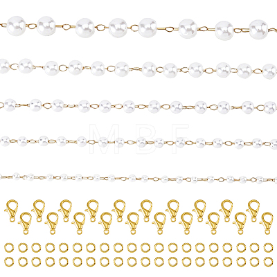 DIY Chain Necklace/Bracelets Kits DIY-HS0002-43G-1