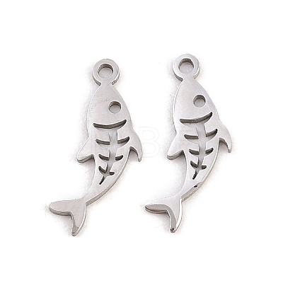 304 Stainless Steel Charms STAS-E521-07P-07-1