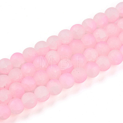 Crackle Glass Beads X1-GLAA-N009-8mm-02-1