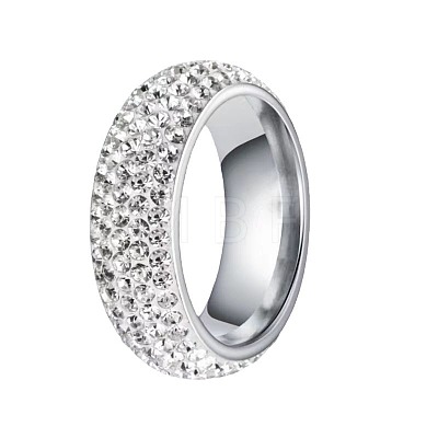 Titanium Steel Finger Rings for Women WGAEC69-05-1