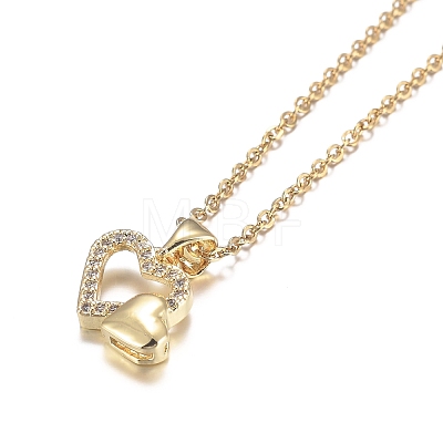 Valentine's Day 304 Stainless Steel Rhinestone Jewelry Sets SJEW-H301-20G-1