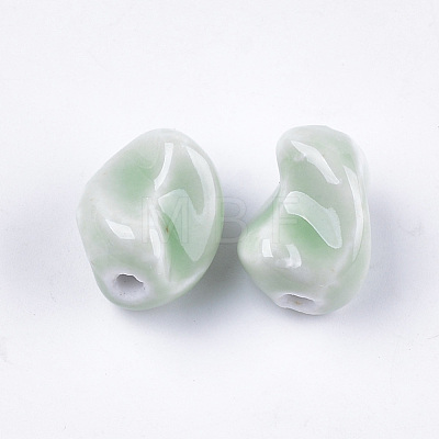 Handmade Porcelain Beads PORC-S498-04B-1