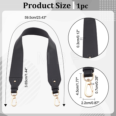 PU Leather Underarm Bag Straps FIND-WH0111-357B-1