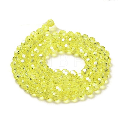 Transparent Glass Beads EGLA-A035-T6mm-B03-1