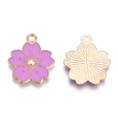 Alloy Enamel Pendants ENAM-S121-115H-1