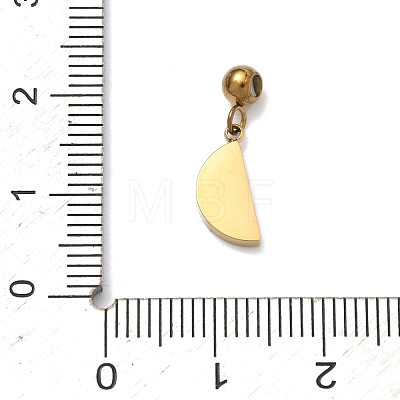304 Stainless Steel Pendants LS-STAS-K323-01B-G-1