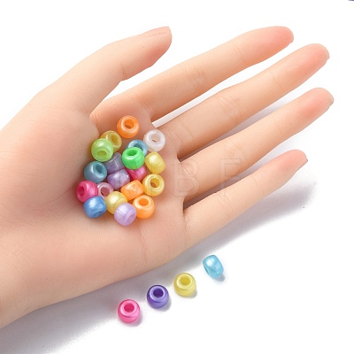Plastic Pearlized Beads KY-YW0001-37-1