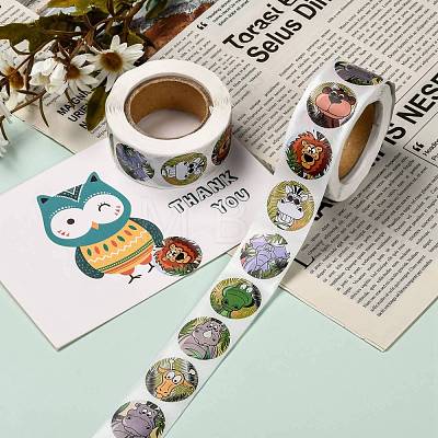 Self-Adhesive Paper Gift Tag Stickers DIY-E027-A-04-1