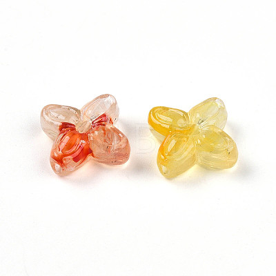 Transparent Acrylic Beads X1-TACR-T028-35H-1