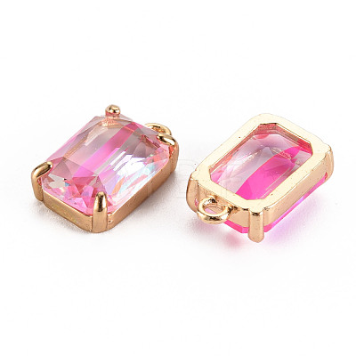 Transparent Glass Pendants GLAA-S193-008-B01-1