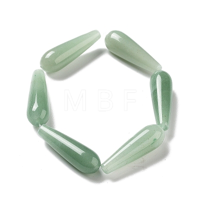 Natural Green Aventurine Beads Strands G-P528-H07-01-1